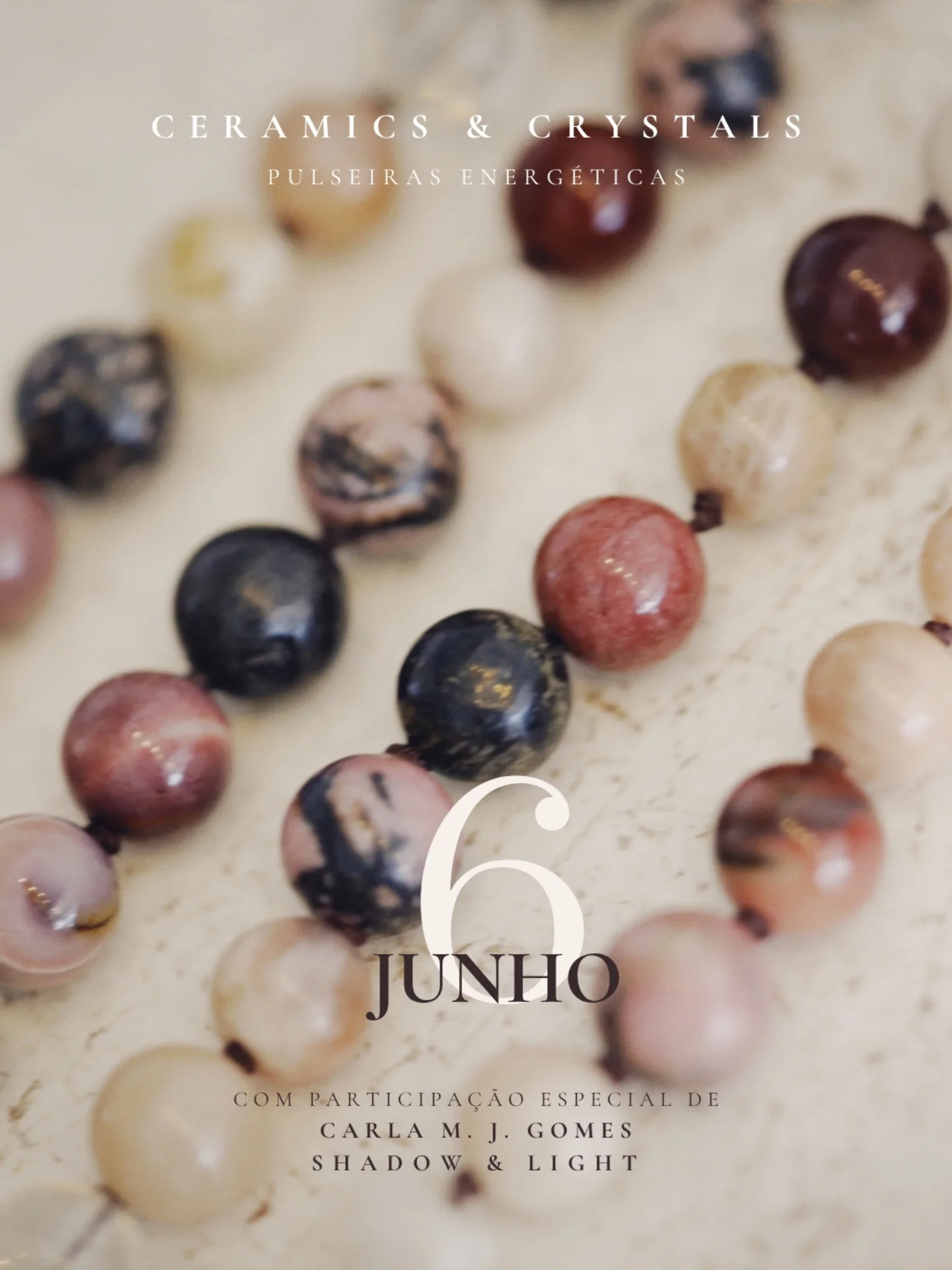 Ceramics & Crystals - Pulseiras Energéticas